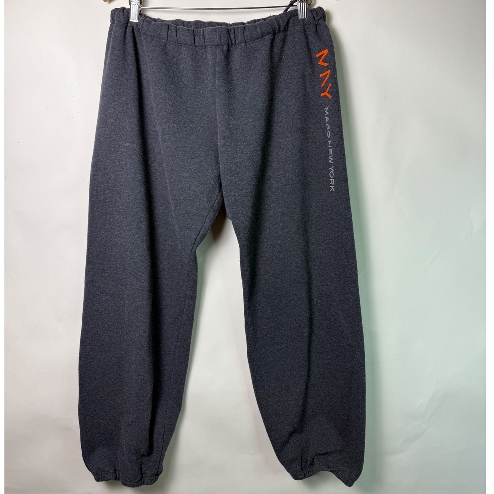Marc‎ New York Performance Mens Charcoal Gray Jogger Sweatpants size Large